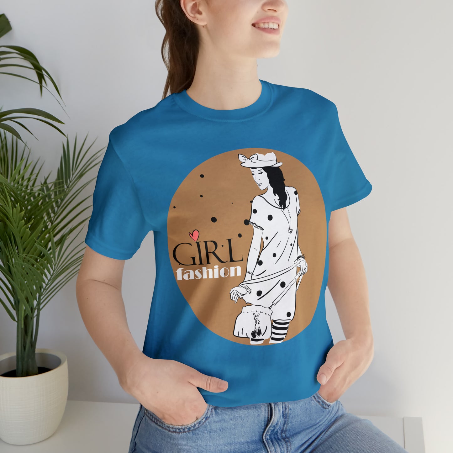 Polka dot Girl fashion T-Shirt