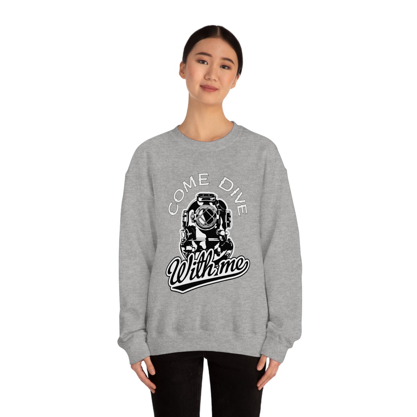 Dive with me Crewneck Sweatshirt