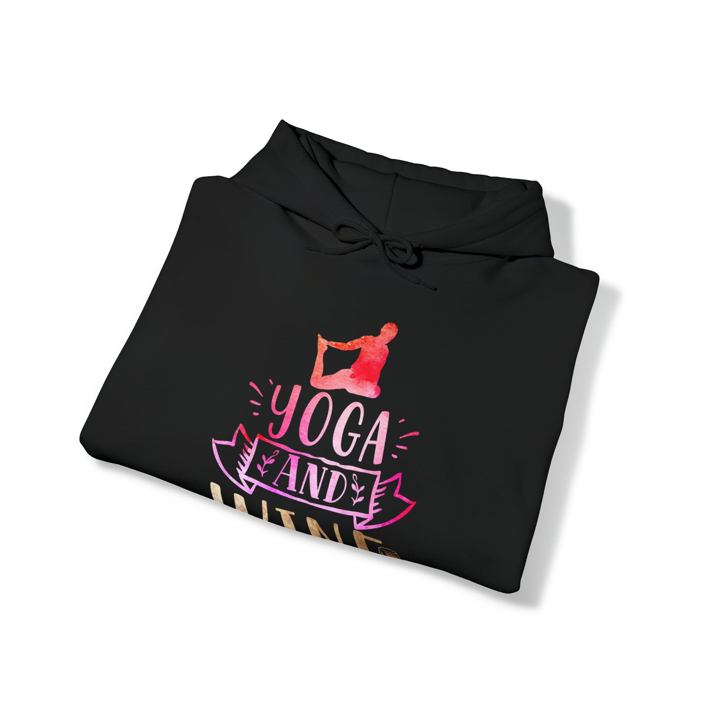 Yoga And Wine Hoodie