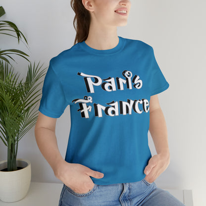 Paris France Graffiti T-Shirt