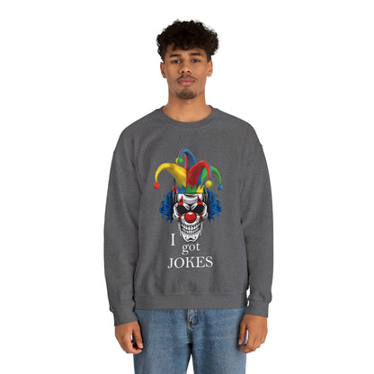 I got jokes Crewneck Sweatshirt