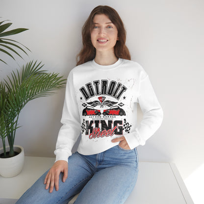 Detroit Street King Crewneck Sweatshirt