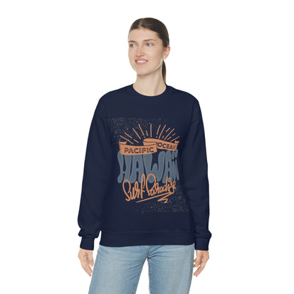 Hawaii Surf Paradise Crewneck Sweatshirt