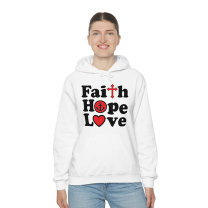 Faith Hope Love Hoodie