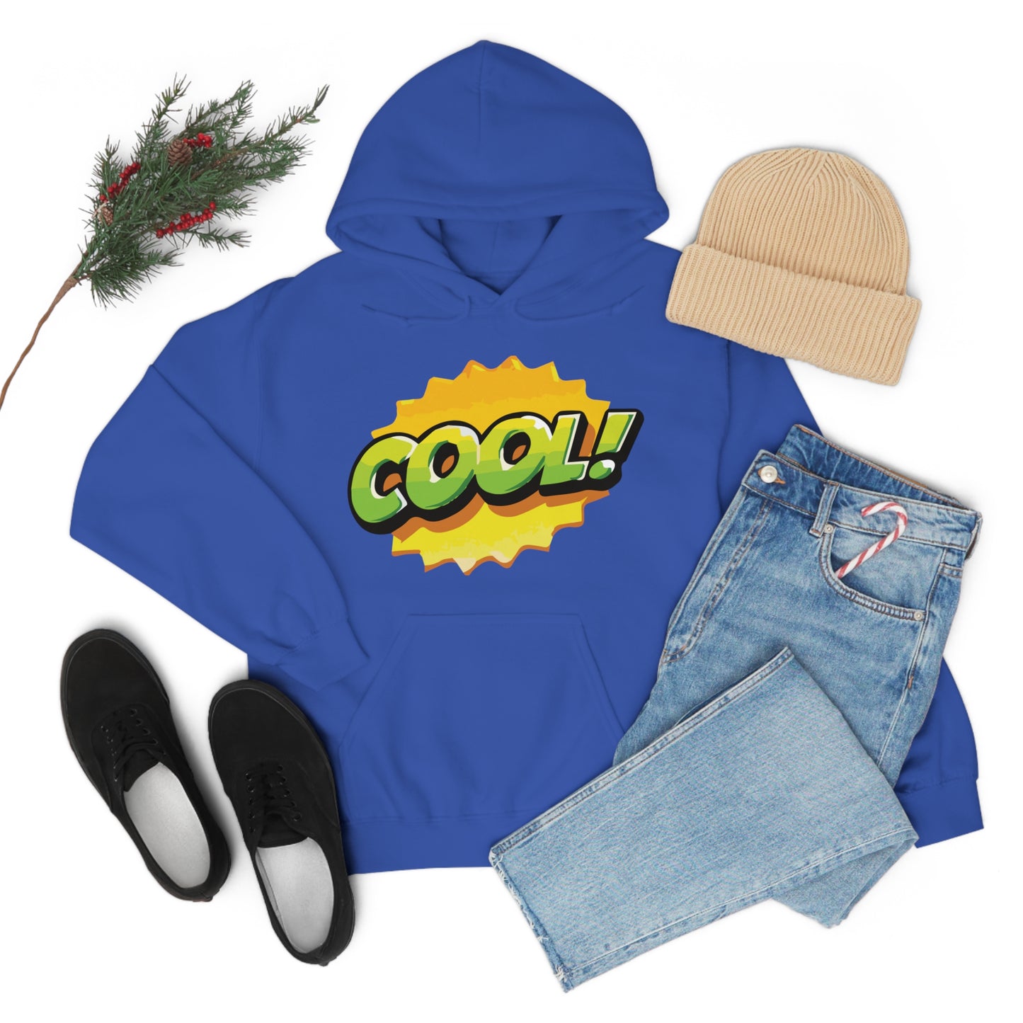 Cool! colorful graphic Hoodie