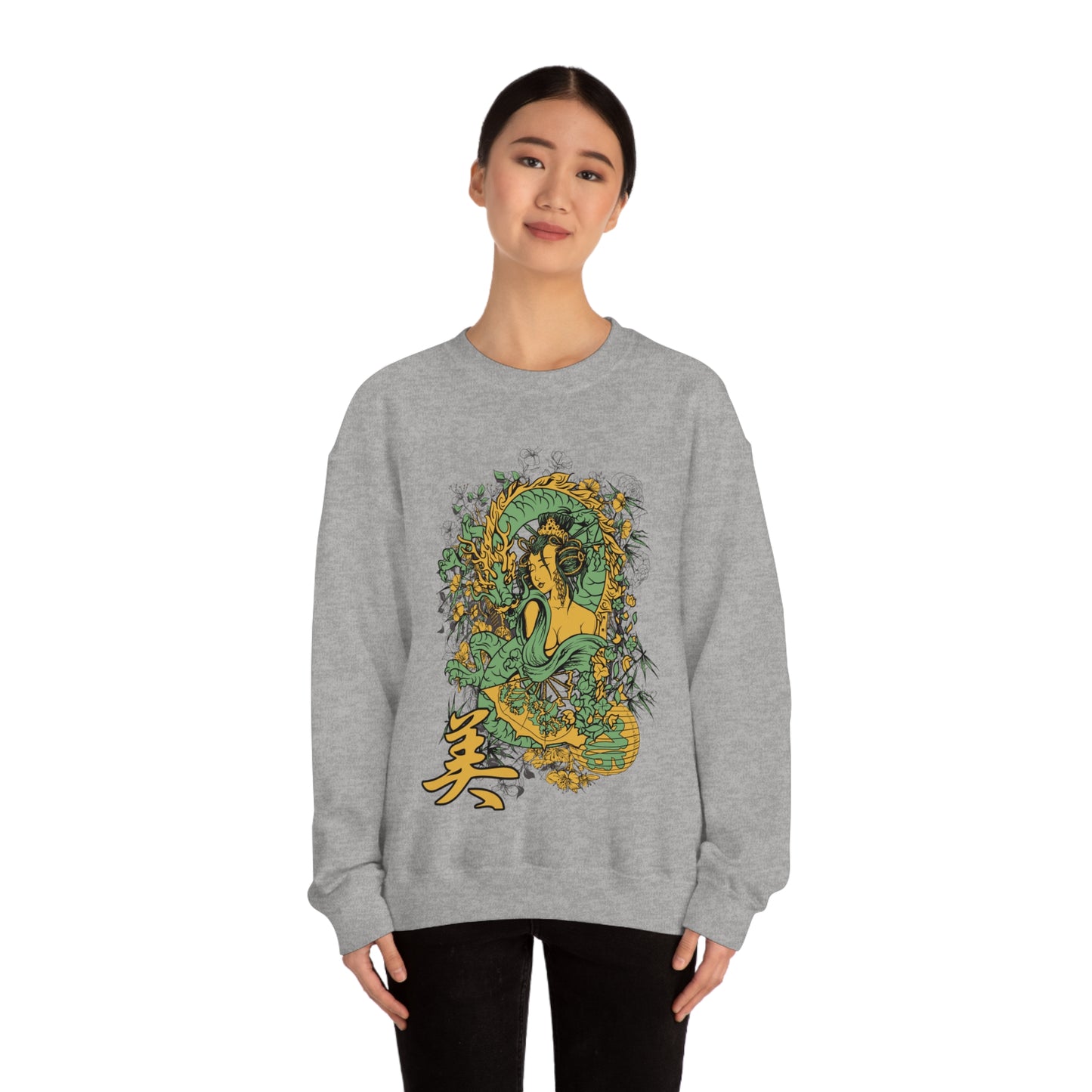 Asian Beauty Crewneck Sweatshirt