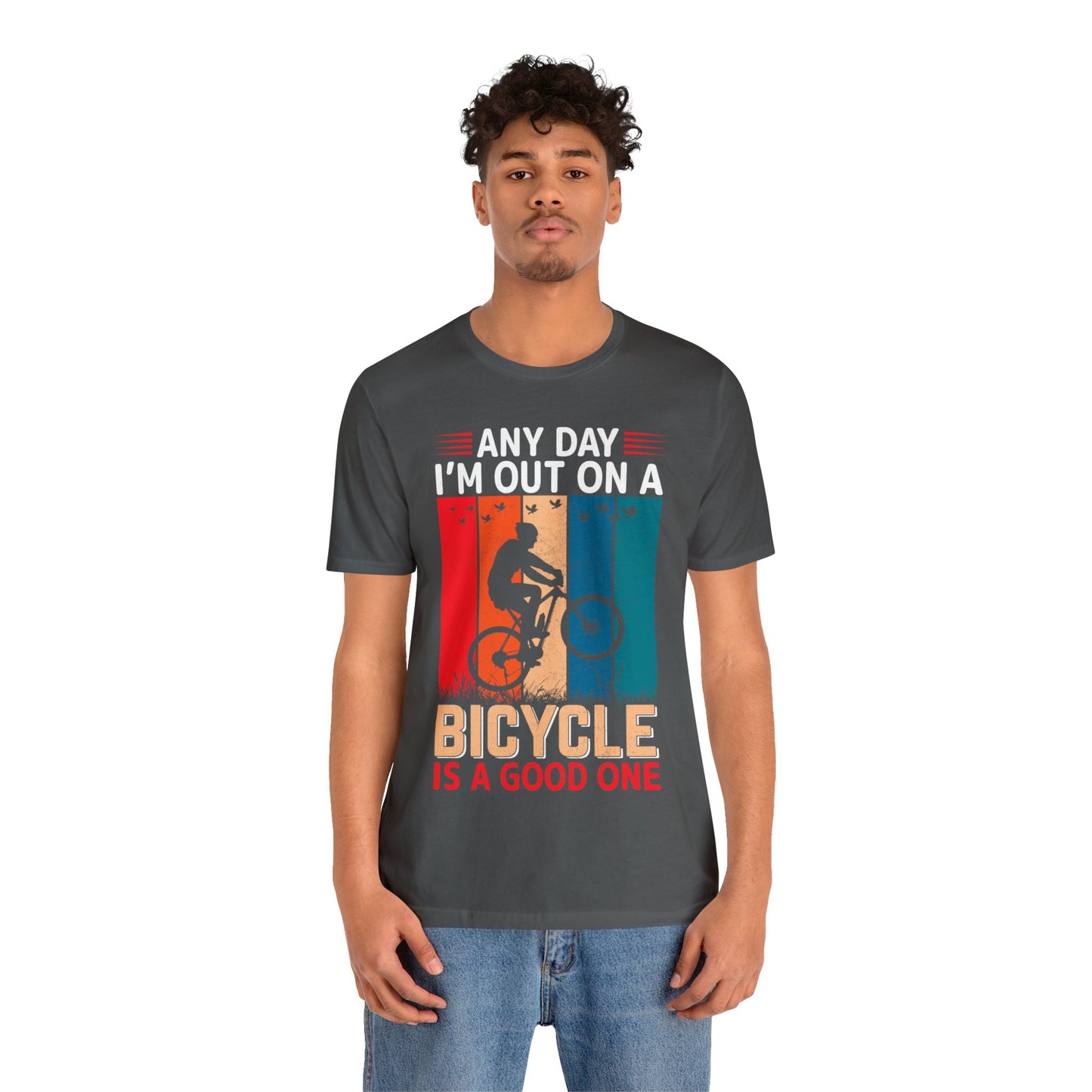 Any day in my bicycle is a good day vintage T-Shirt