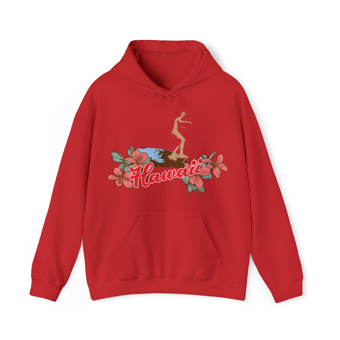 Hawaii Floral Surf Hoodie