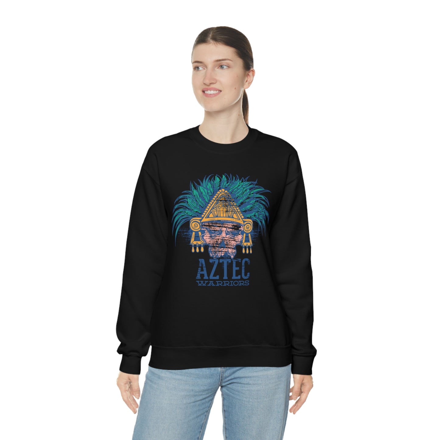 Aztec Warrior Crewneck Sweatshirt