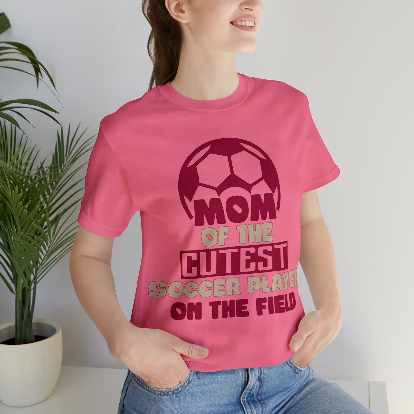 Mom of cutest soccer player T-Shirt