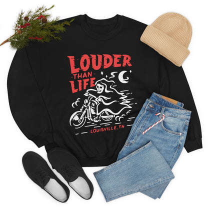 louder than life Crewneck Sweatshirt