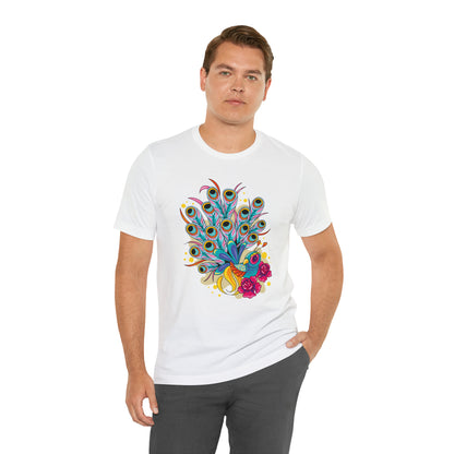 Colorful Peacock T-Shirt