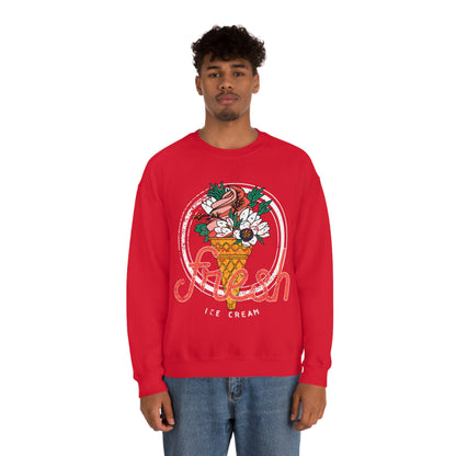 Fresh Like Ice Cream Crewneck Sweatshirt