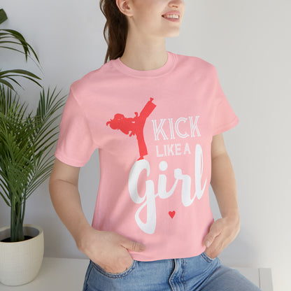 Kick Like A Girl T-Shirt