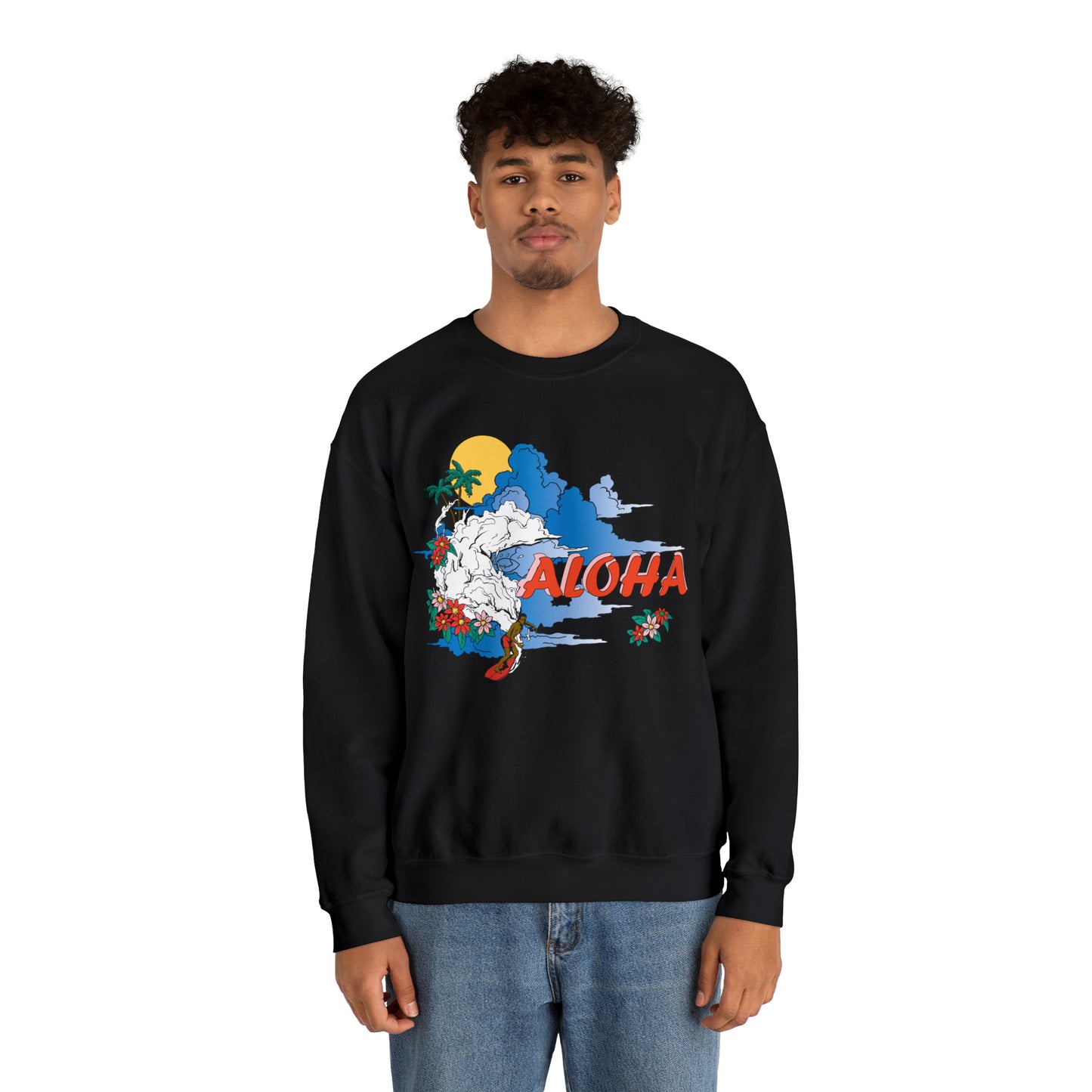 Aloha Vibes Crewneck Sweatshirt