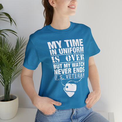 my time in uniform is over T-Shirt