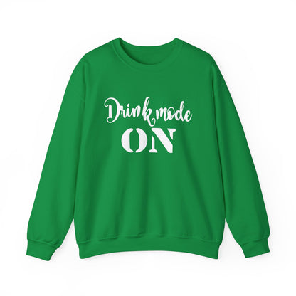 Drink mode is on Crewneck Sweatshirt