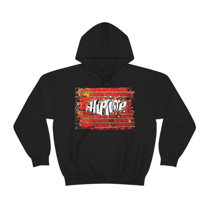 Hip Hop graffiti on the wall Hoodie