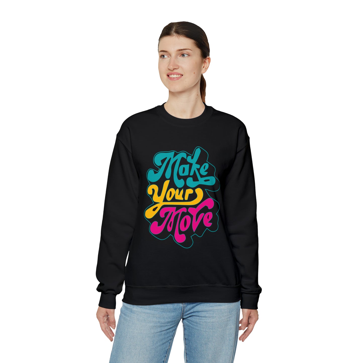 Make your move Crewneck Sweatshirt