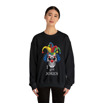 I got jokes Crewneck Sweatshirt