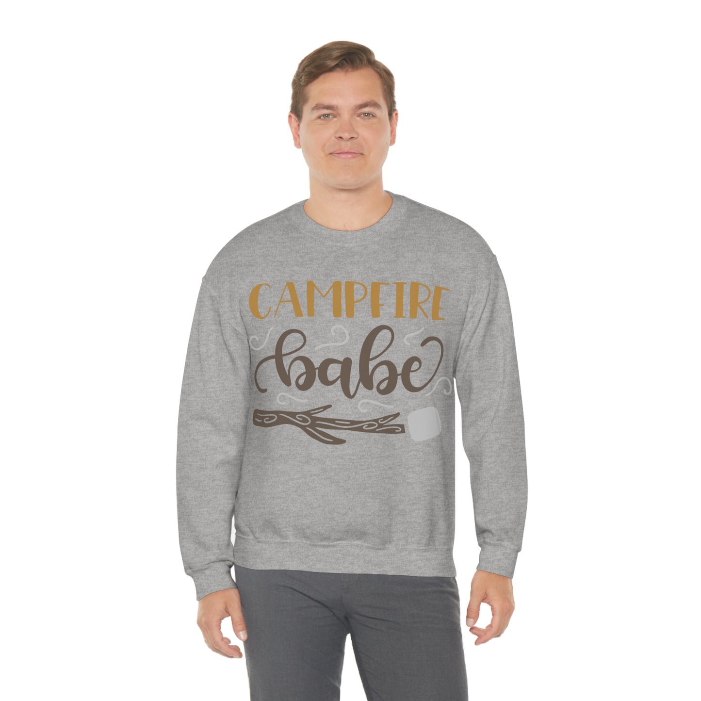 Campfire_babe Crewneck Sweatshirt