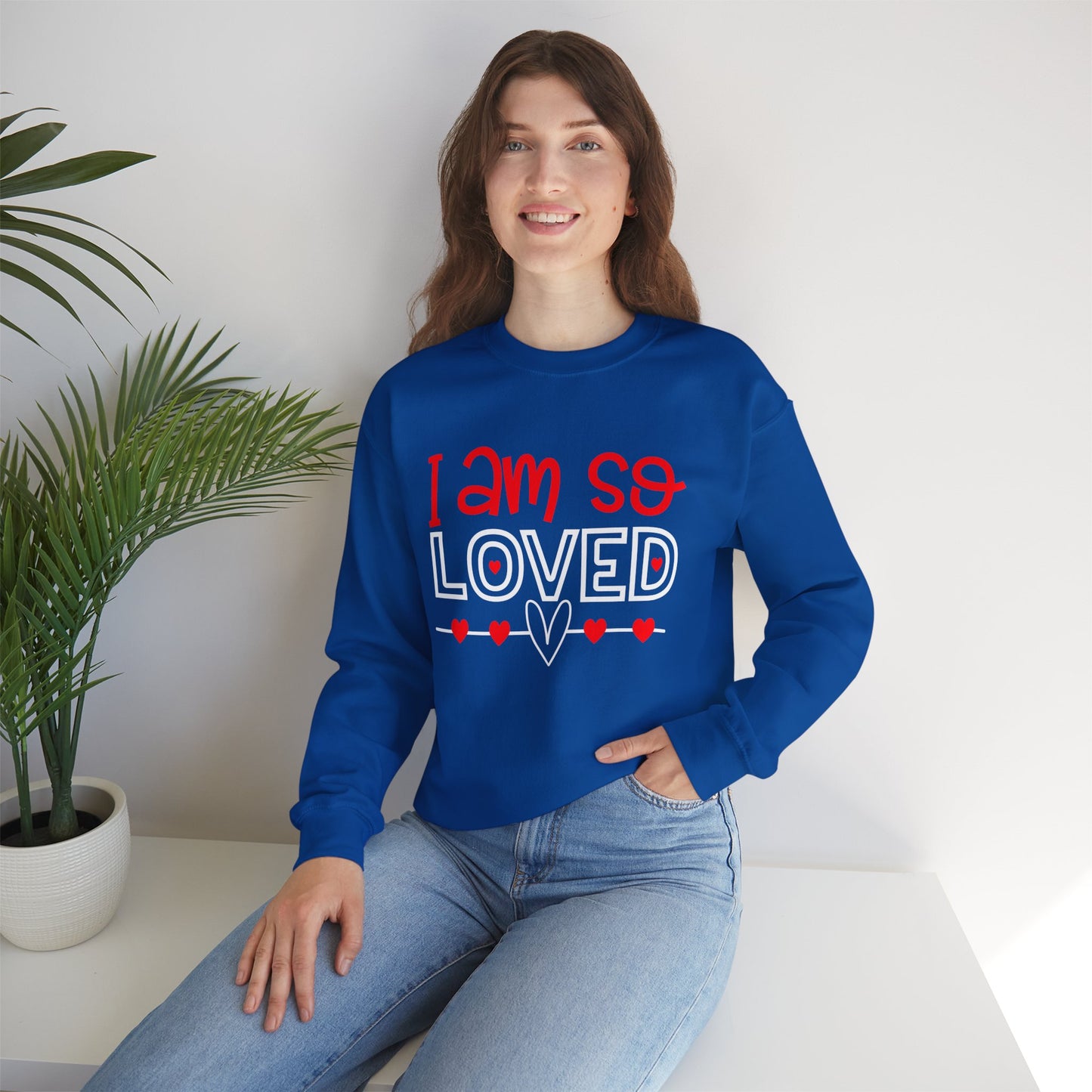 I am So Loved Crewneck Sweatshirt