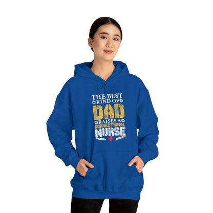 The best kind of dad raises a nurse Hoodie