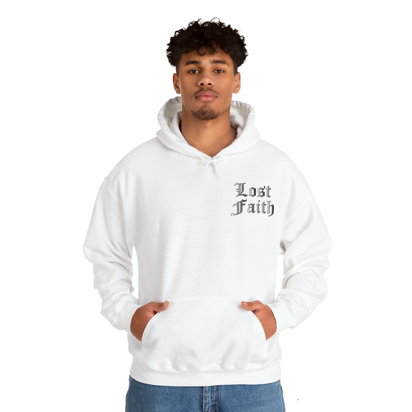 Lost faith tattoo Front and Back Hoodie