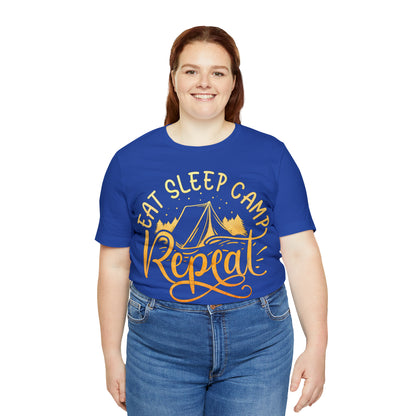 Eat Sleep Camp Repeat T-Shirt