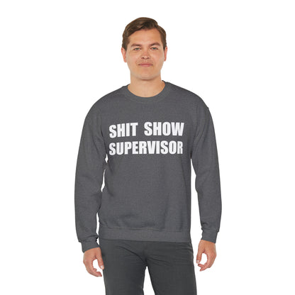 show supervisor Crewneck Sweatshirt