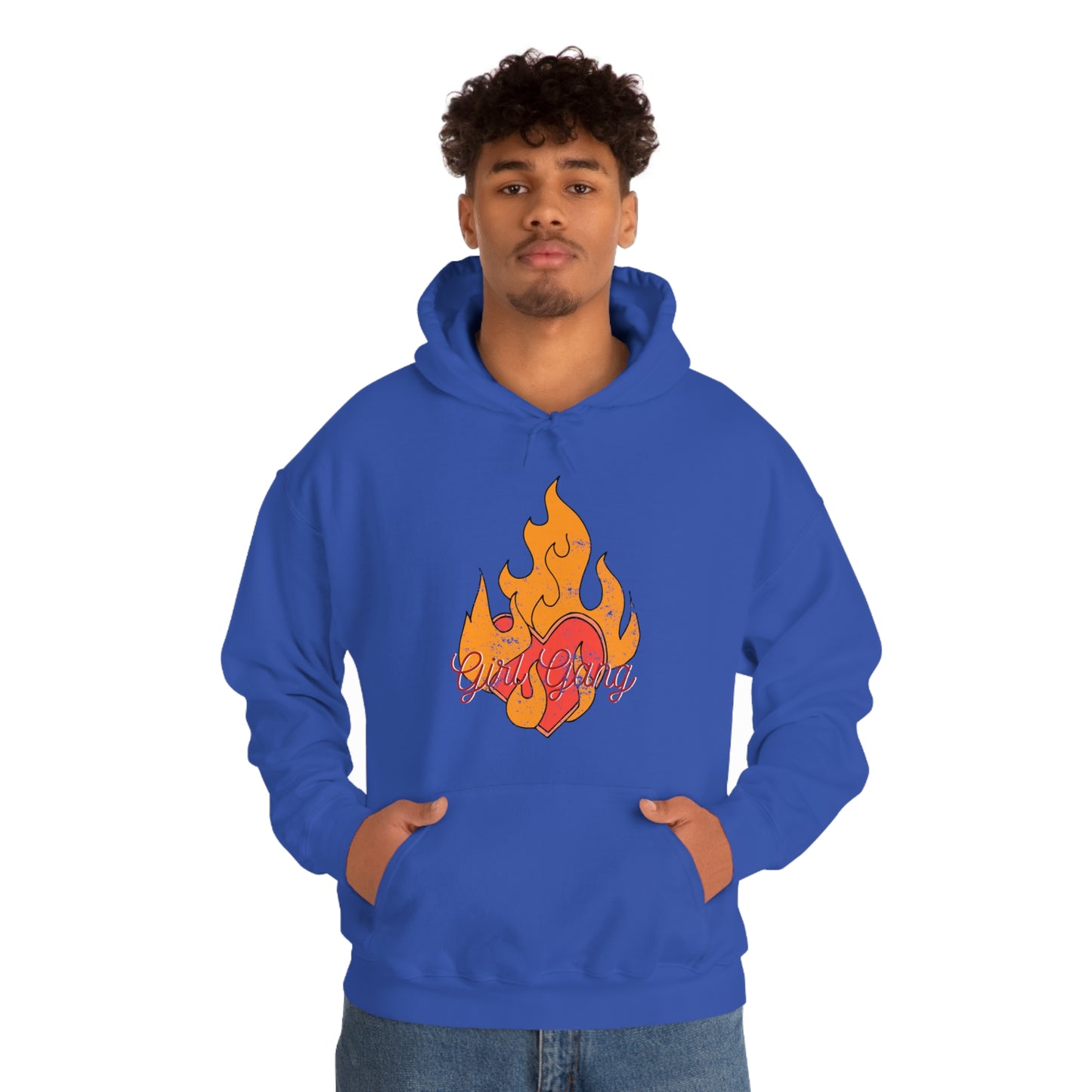 Girl Gang on Fire Hoodie