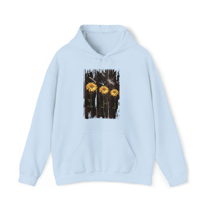 Sunflowers Faith hope love Hoodie