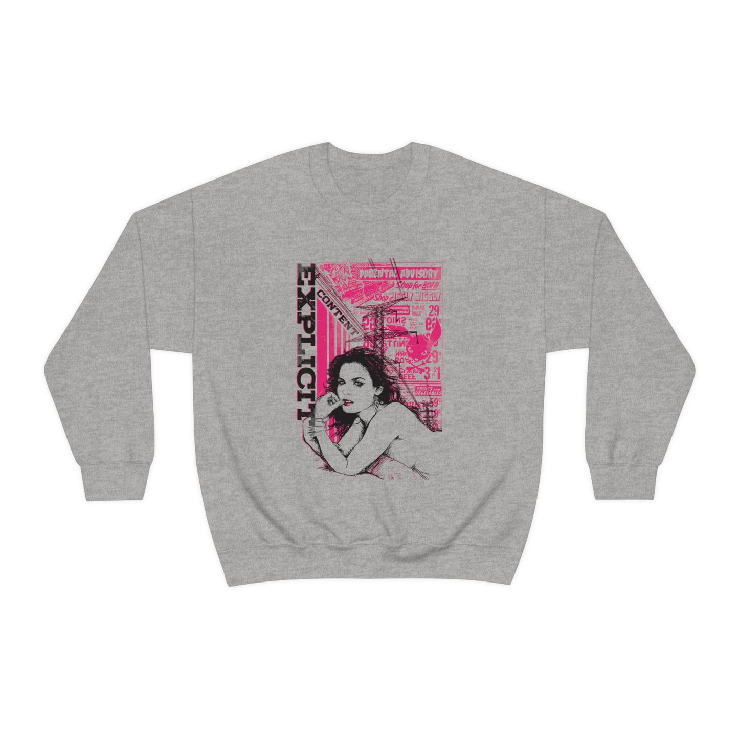 Explicit content Crewneck Sweatshirt