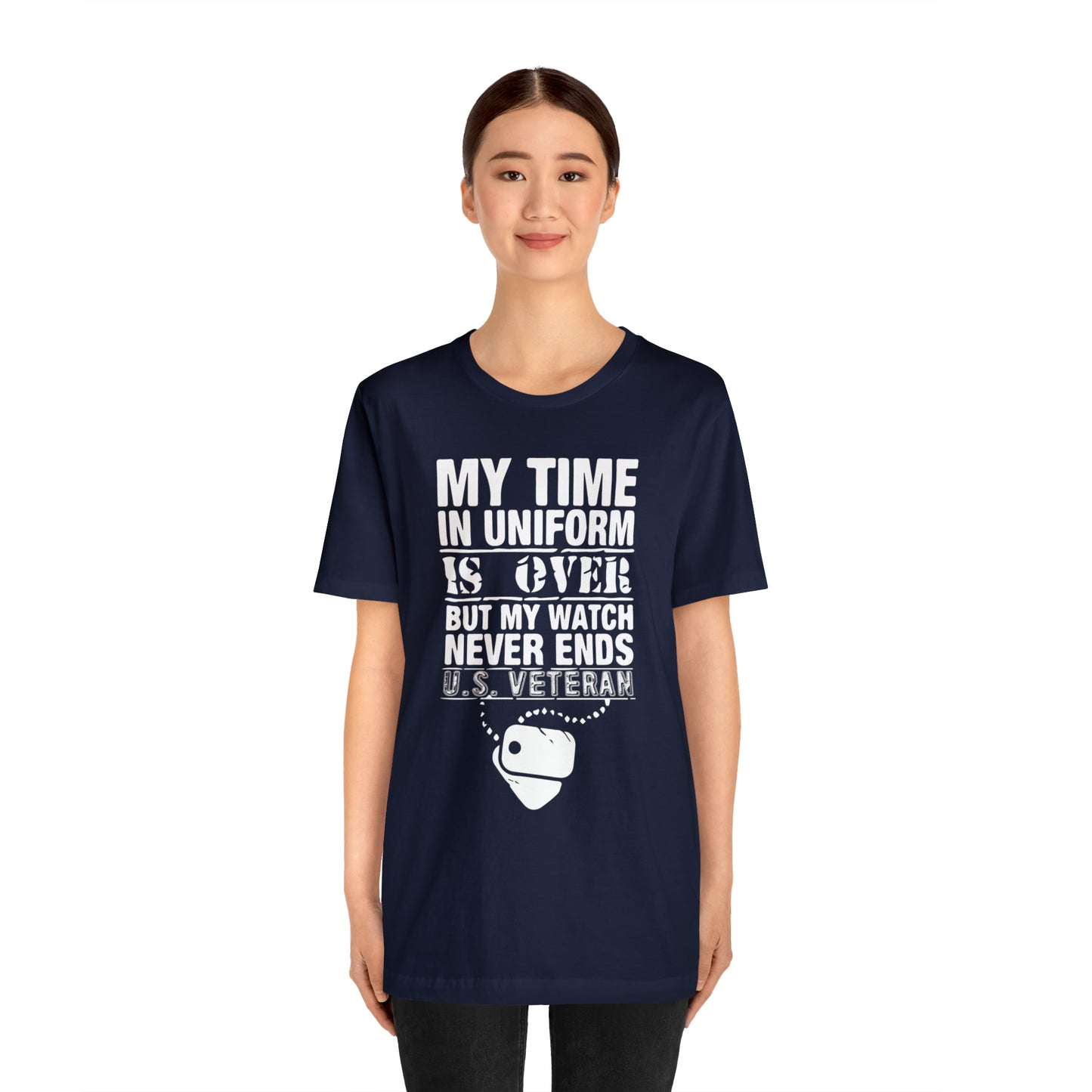 my time in uniform is over T-Shirt