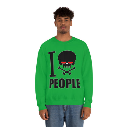 I hate people Crewneck Sweatshirt