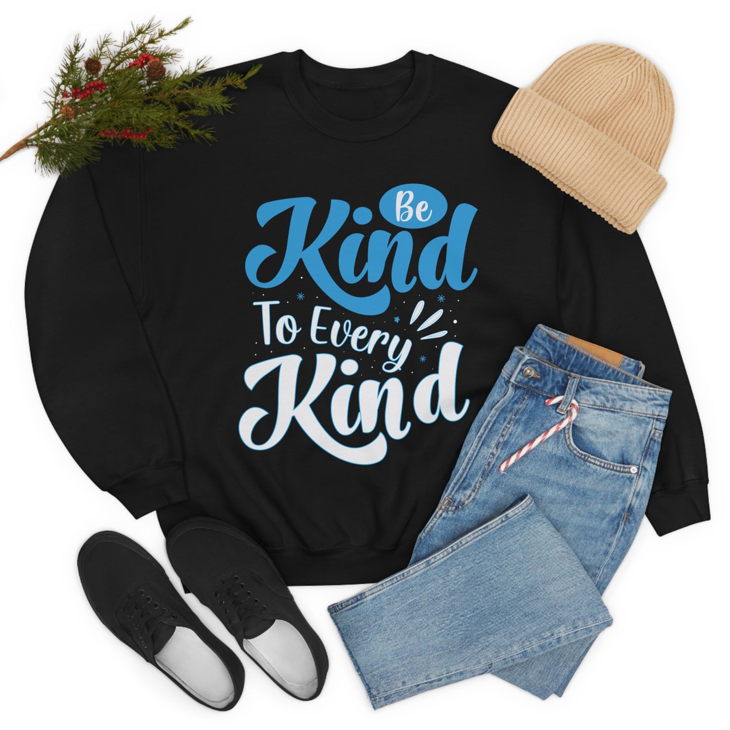 Be Kind To Every Kind Crewneck Sweatshirt