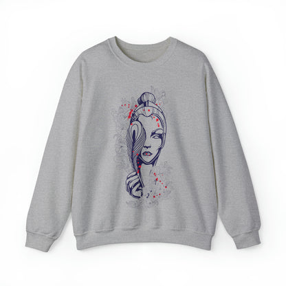 A Feather Beauty Crewneck Sweatshirt