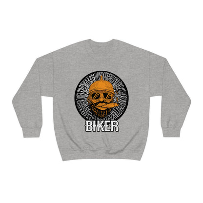 Cool Biker Crewneck Sweatshirt