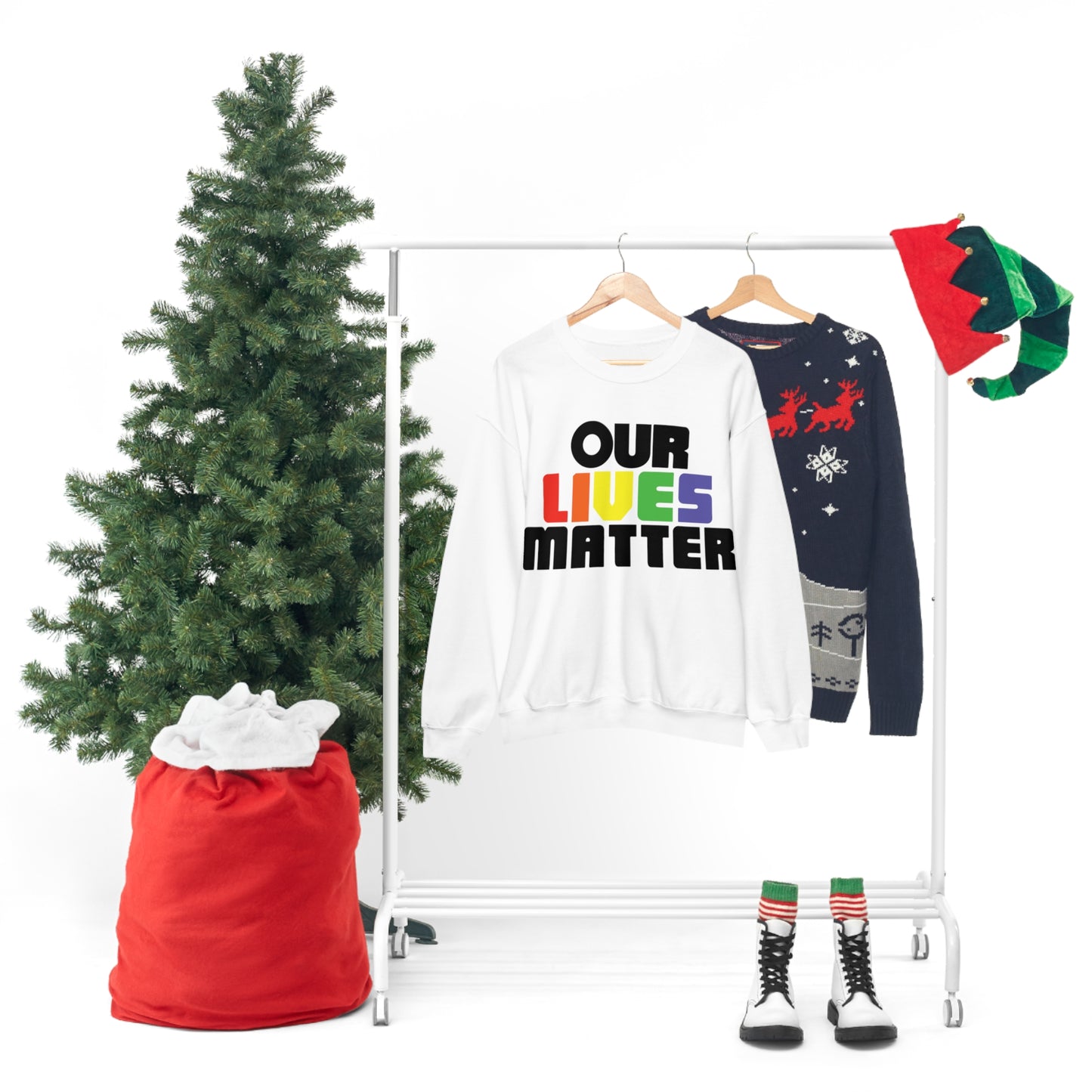 Our lives matter 1 Crewneck Sweatshirt