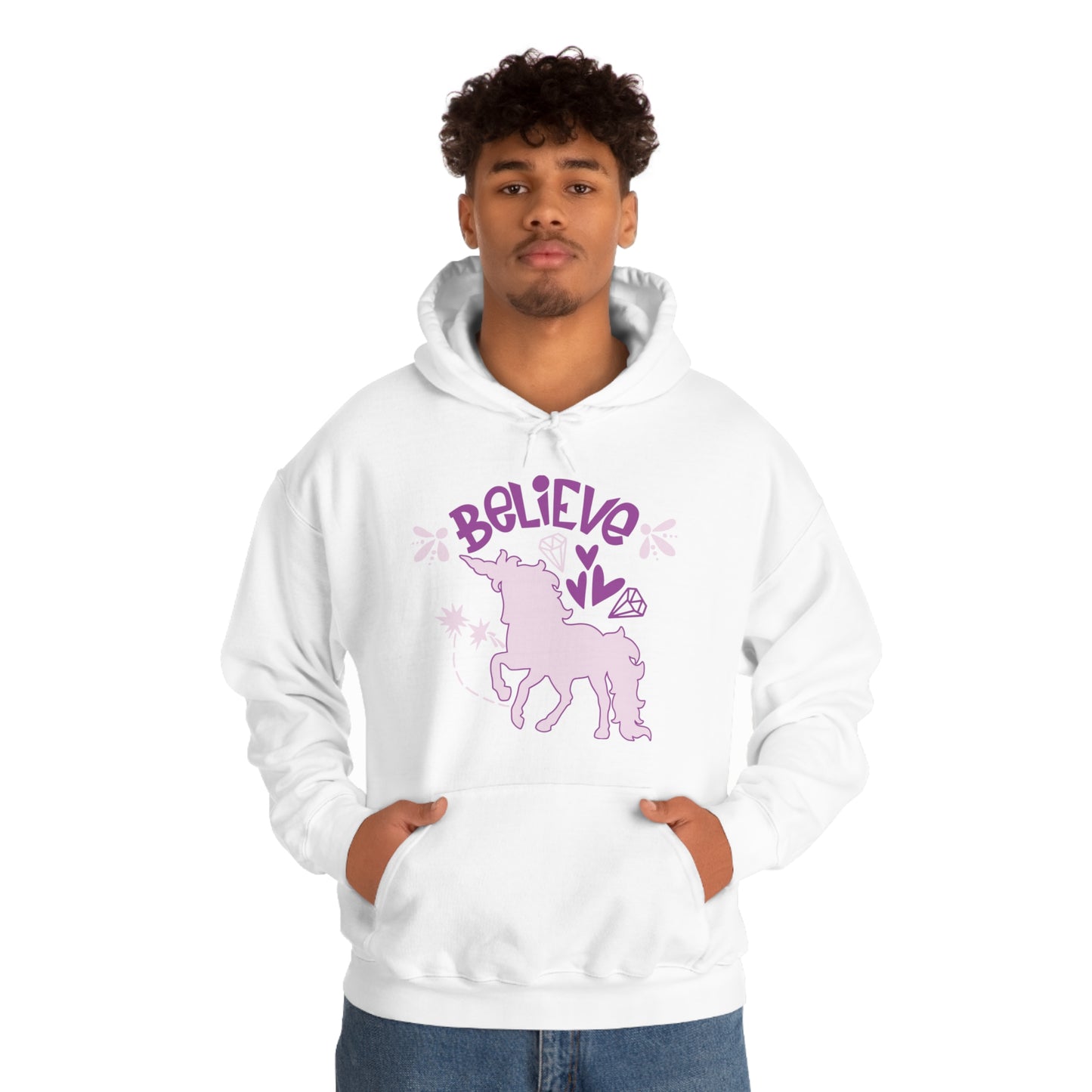 Unicorns_Believe Hoodie