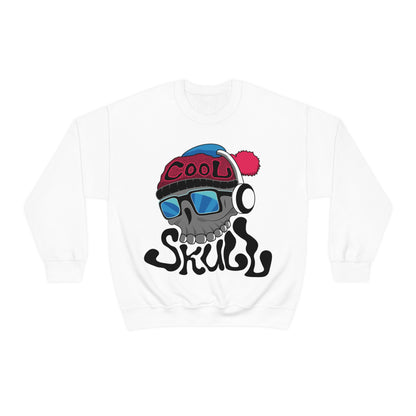 Cool Skull Crewneck Sweatshirt