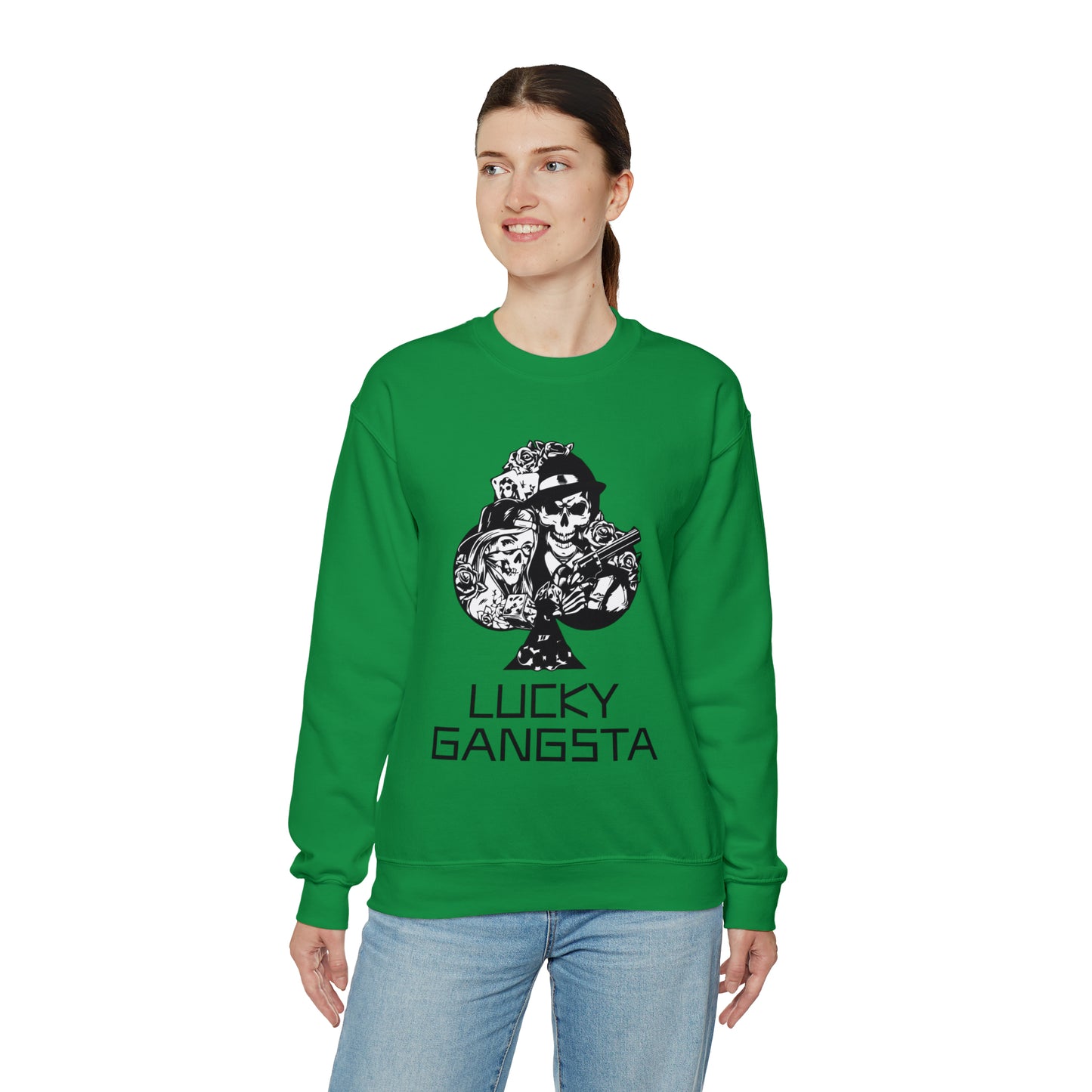 Lucky Gangsta Crewneck Sweatshirt