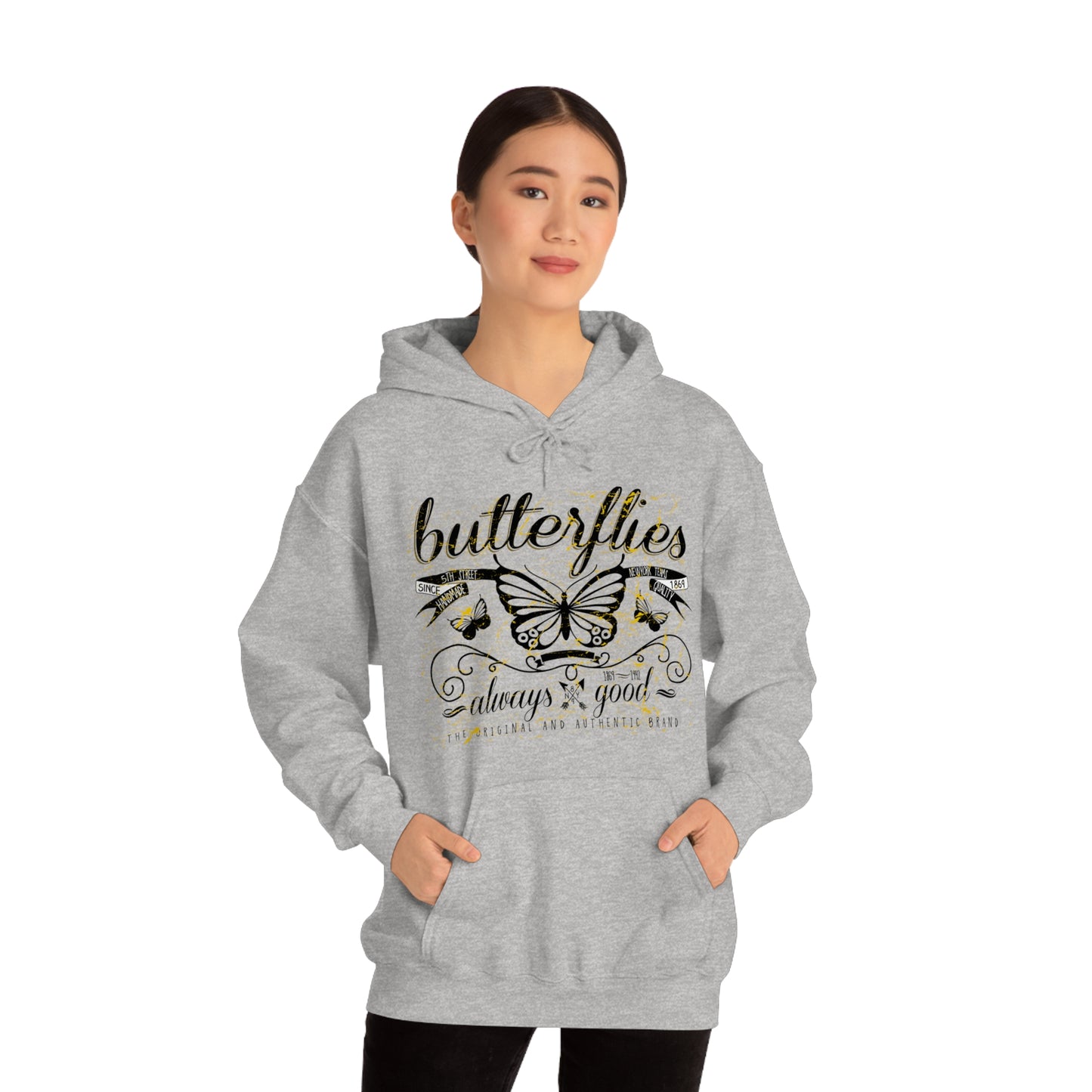 Butterflies Always Good Hoodie