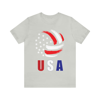 USA Volleyball Flag T-Shirt