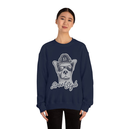 Street_Style Crewneck Sweatshirt