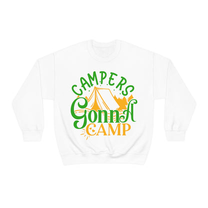 Campers Gonna Camp Crewneck Sweatshirt