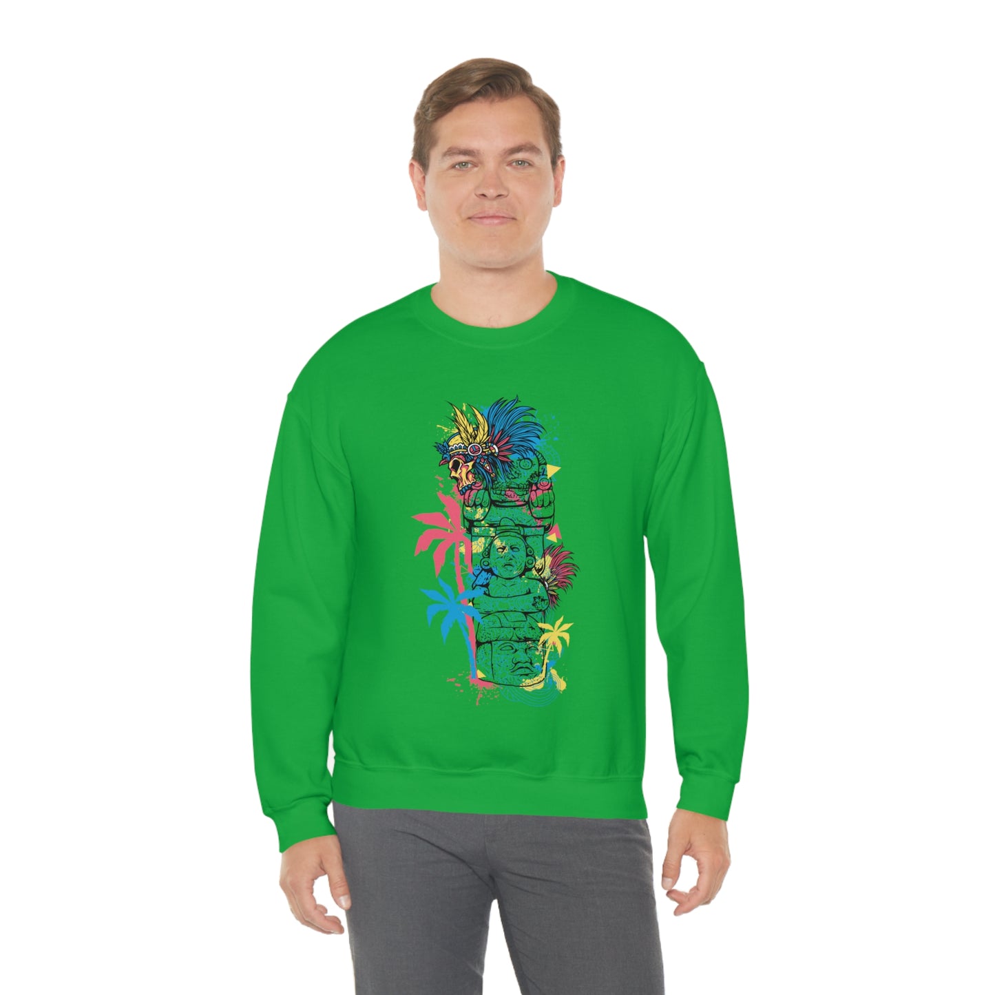 Hawaiian Buddha Crewneck Sweatshirt