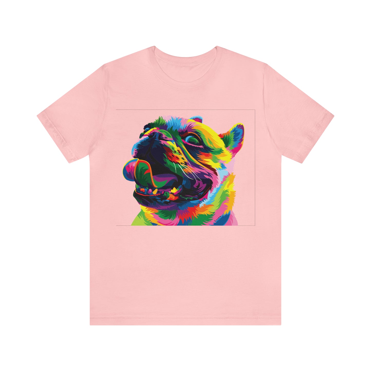 Colorful Dog T-Shirt