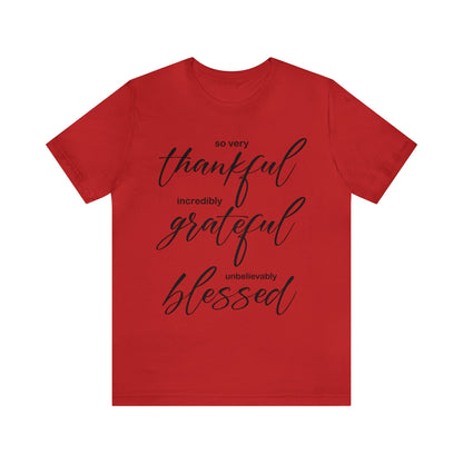 Thankful-Grateful-blessed T-Shirt