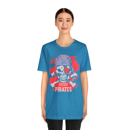 Airship Skull Pirate T-Shirt